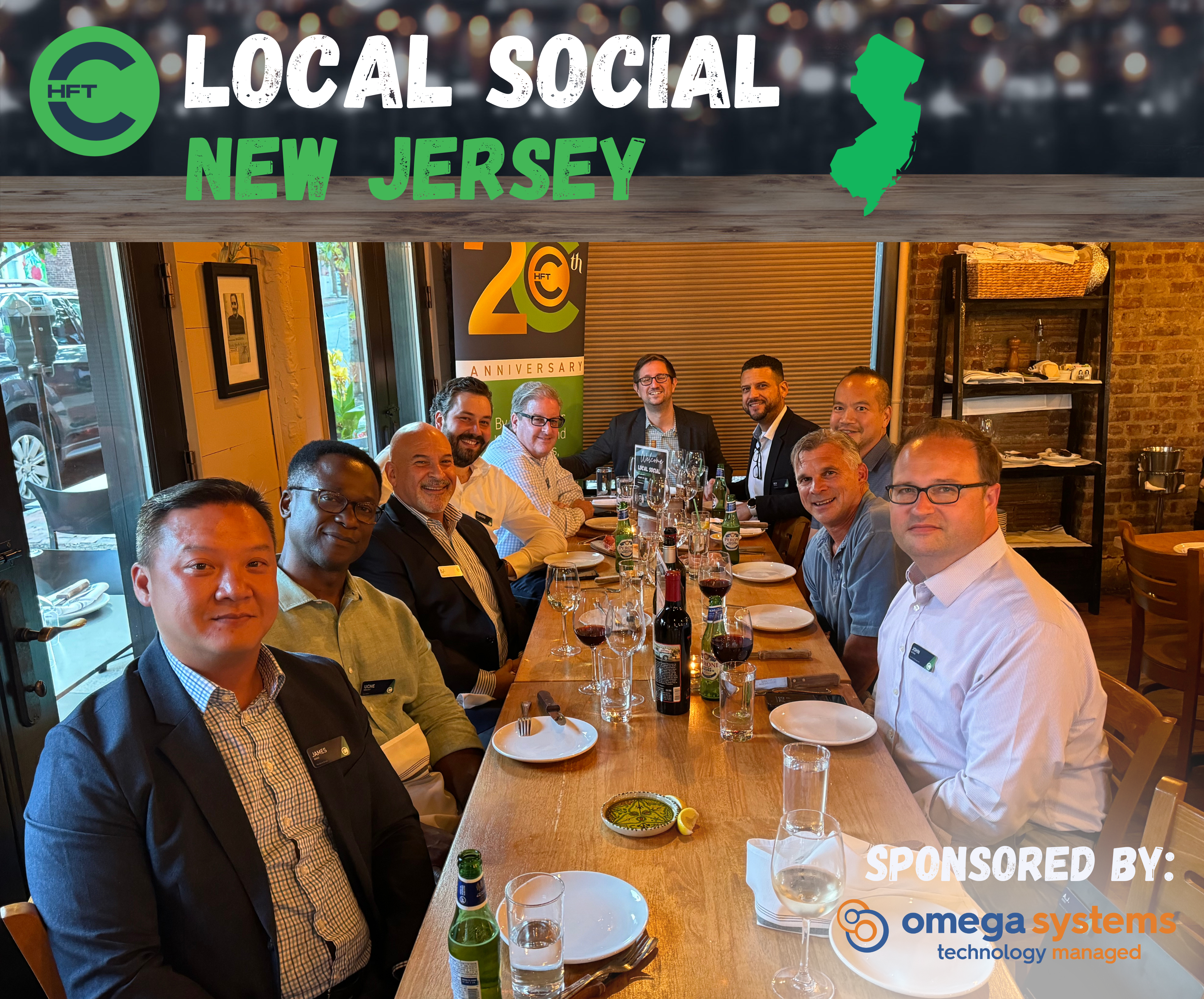 past event, Local Social - New Jersey 8/22